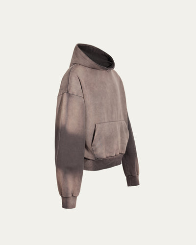 Vintage Wash Blank Hoodie - Dust