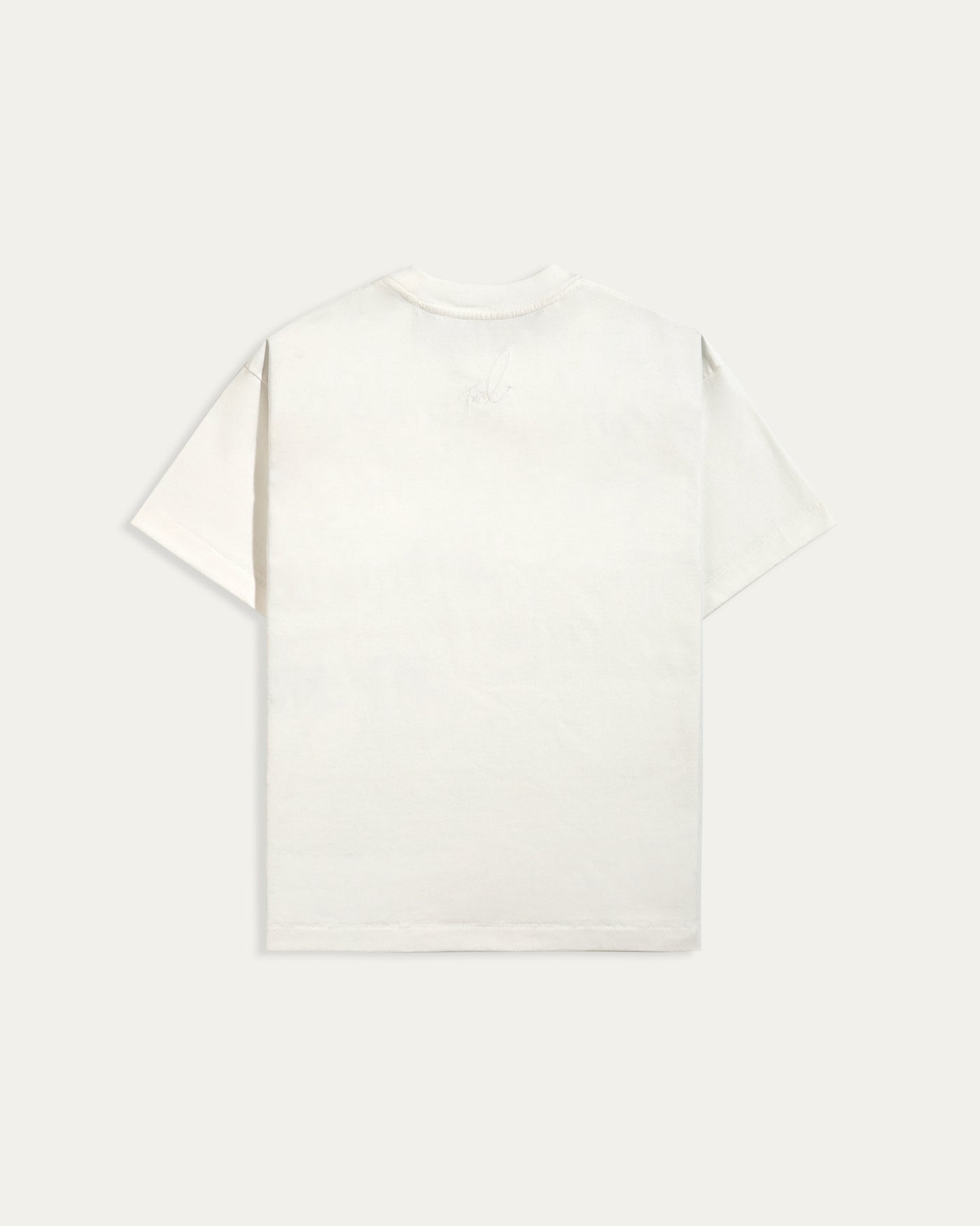 Blank Single Stitch Boxy T-shirt - White