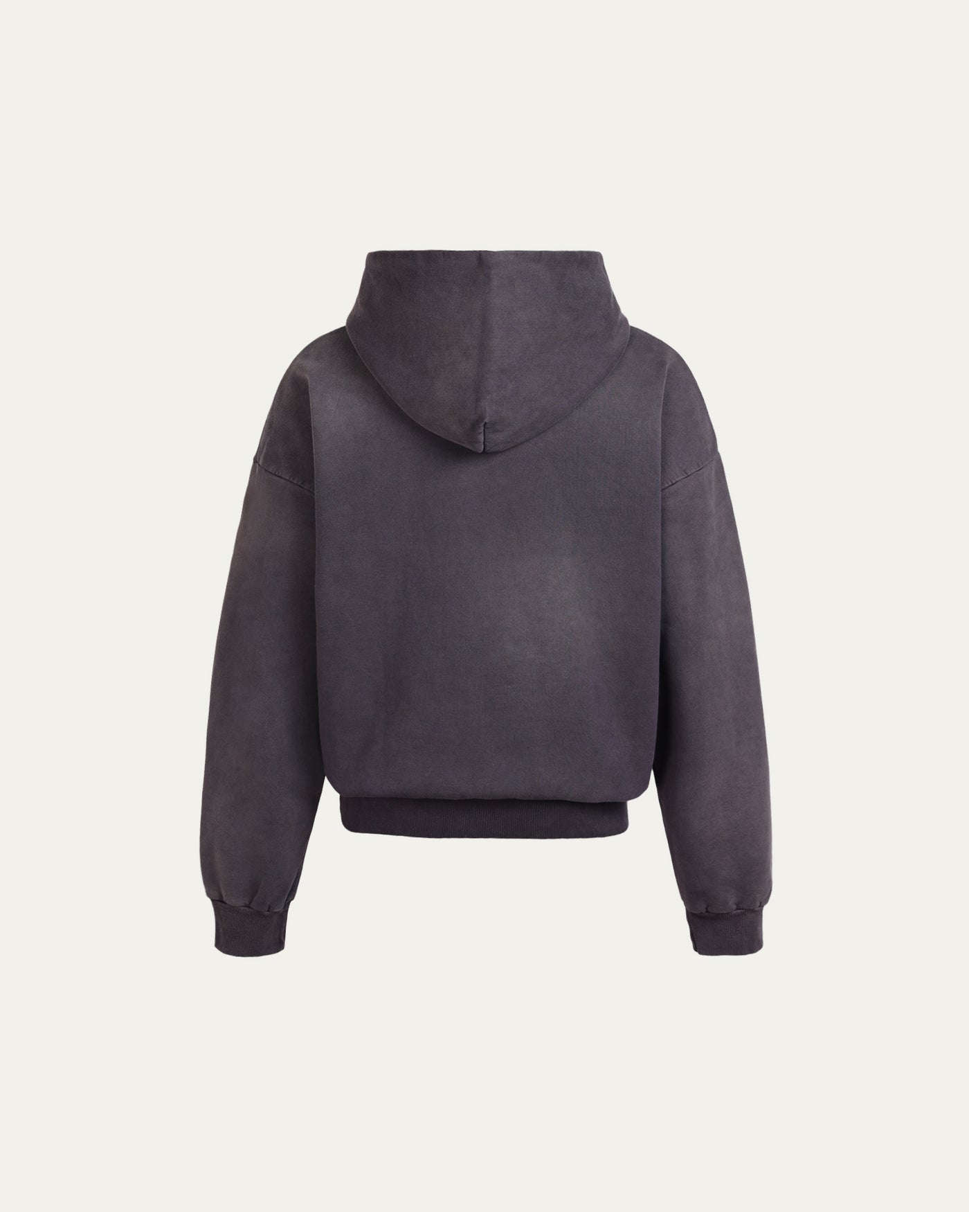 Vintage Wash Blank Hoodie - Grape