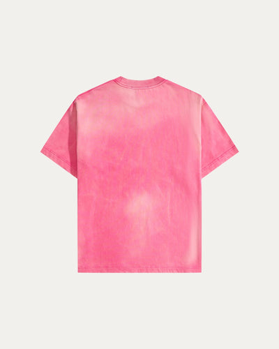 Blank Boxy Wash T-shirt - Bubblegum Blast