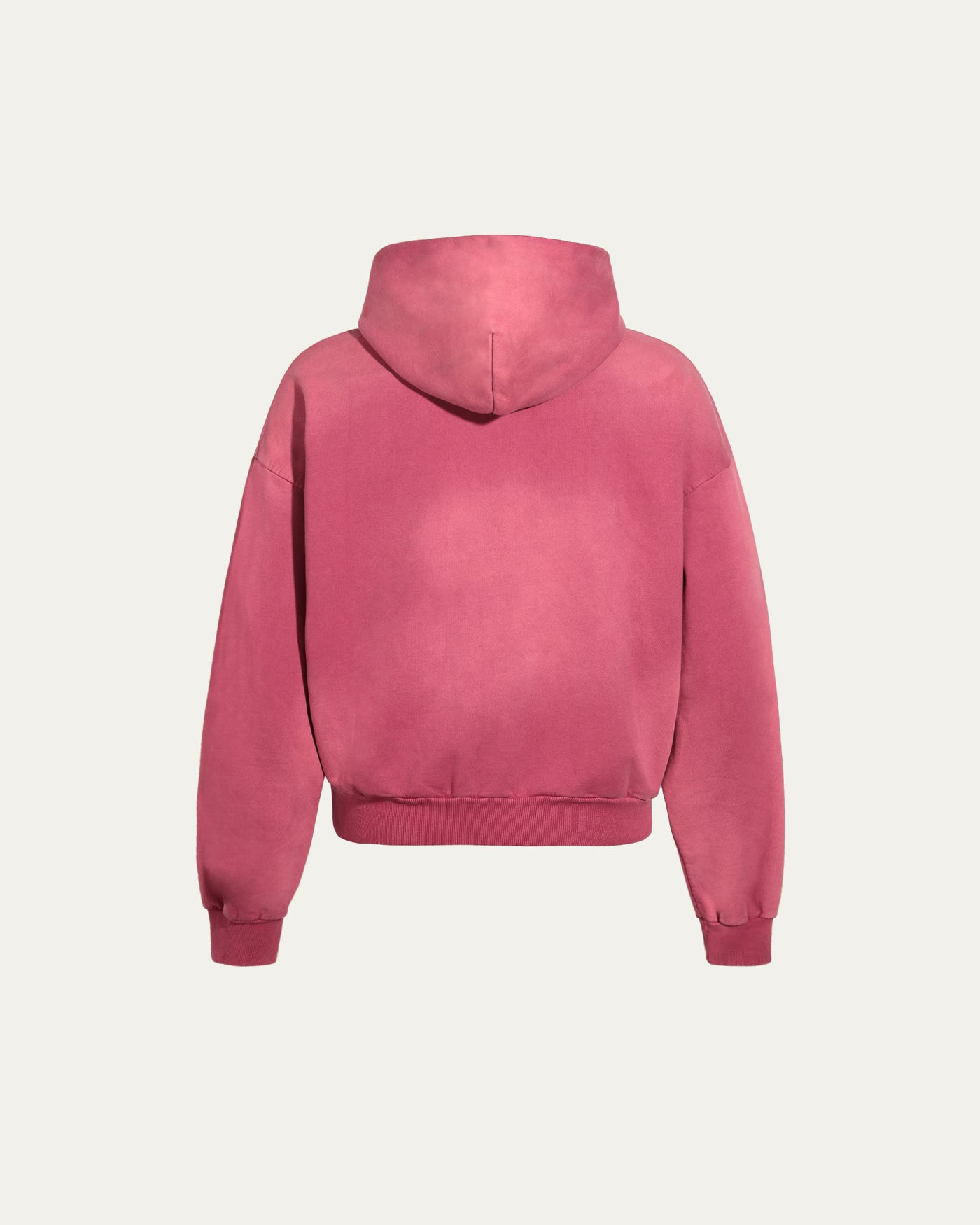 Vintage Wash Blank Hoodie - Cotton Candy