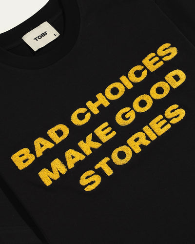 Bad And Good Boxy T-shirt - Black