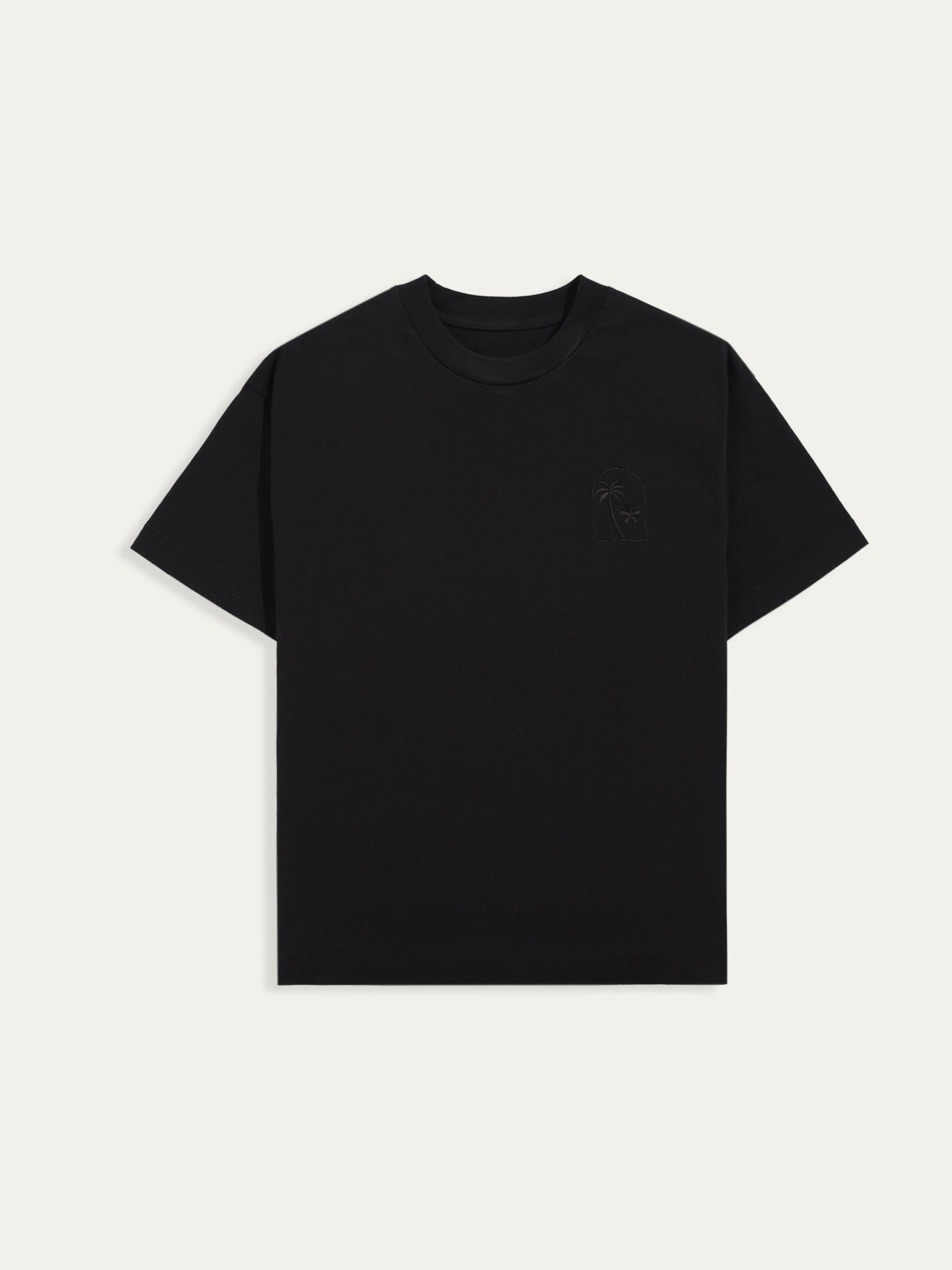 Sunday Weather Basic Boxy T-shirt - Black