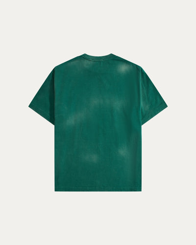 Blank Boxy Wash T-shirt - Army Wash