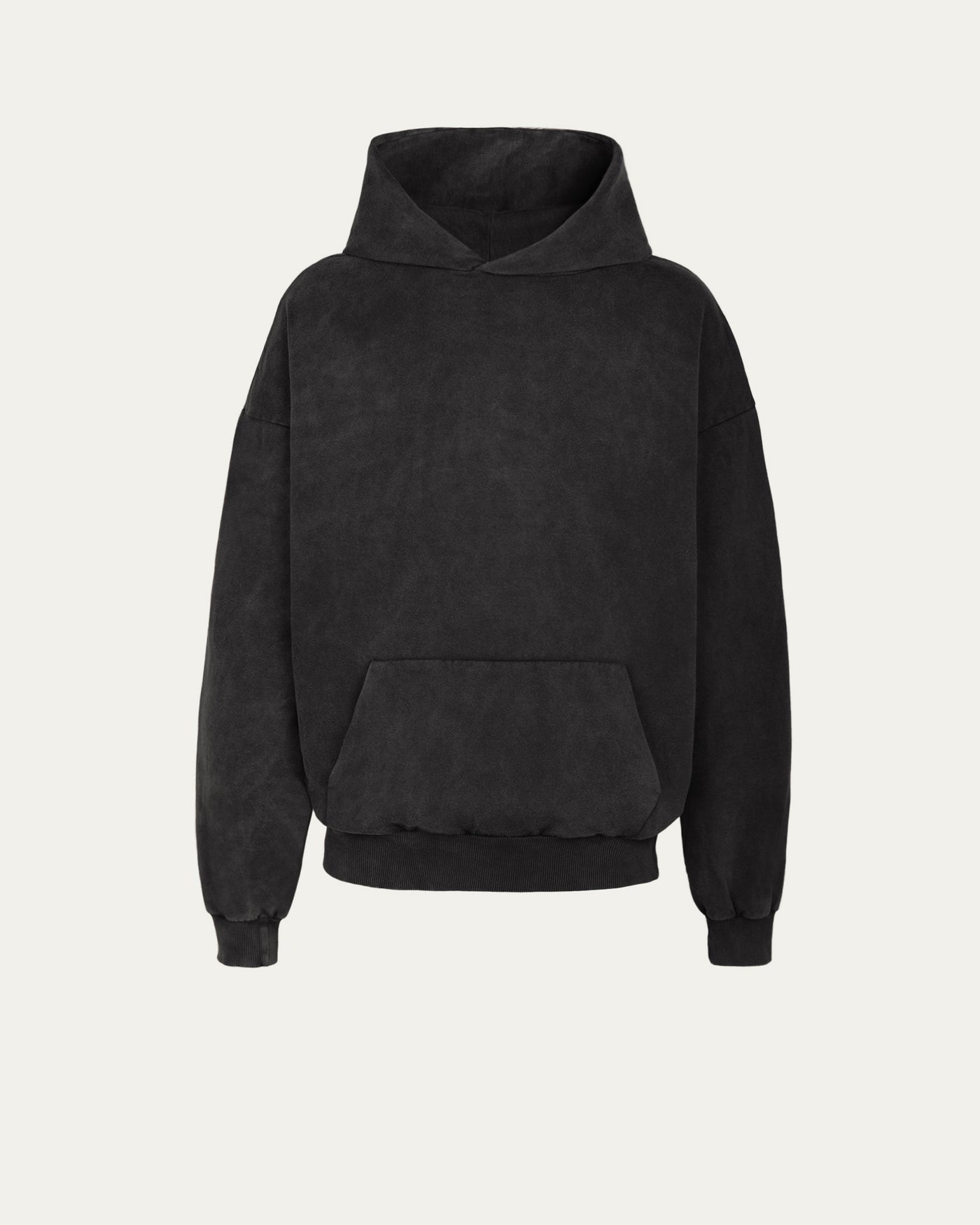 Blank Wash Hoodie - Faded Black