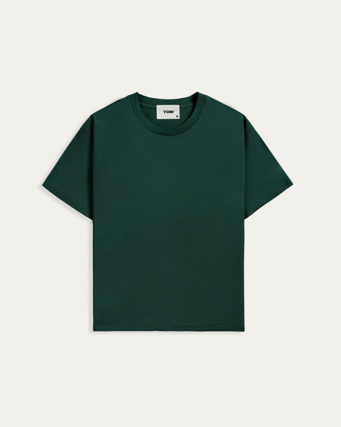 Pigment Boxy T-shirt - Racing Green