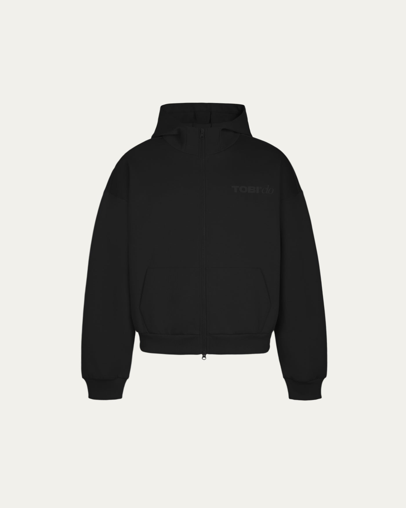 TOBI Flex Air Basic Hoodie - Black