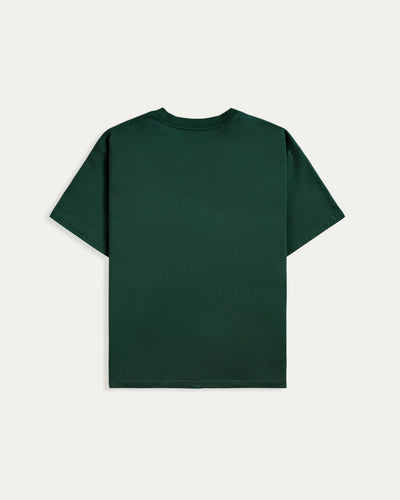 Pigment Boxy T-shirt - Racing Green