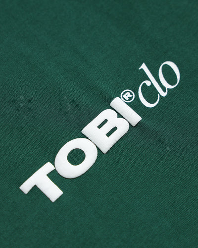 More and More Boxy T-shirt - Racing Green