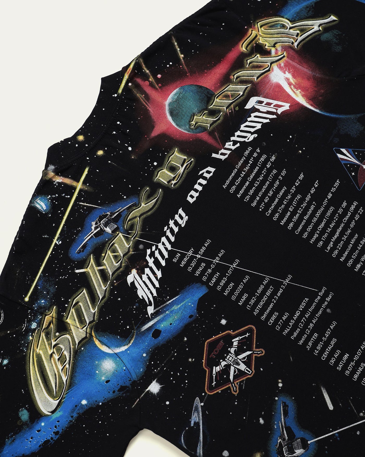 Galaxy Overprinted T-shirt - TOBI