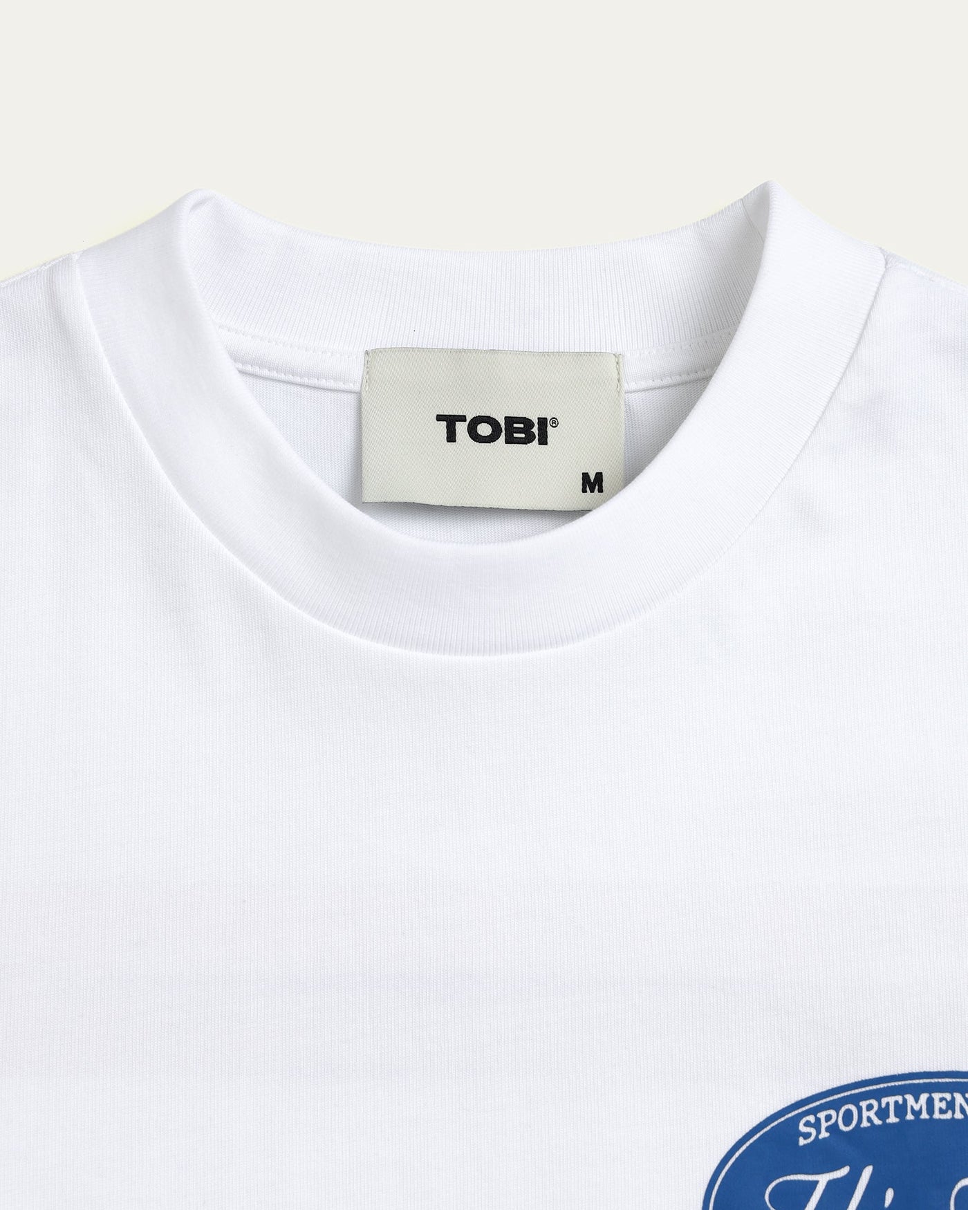 TOBI® Athletic Club T-shirt - Off White - TOBI