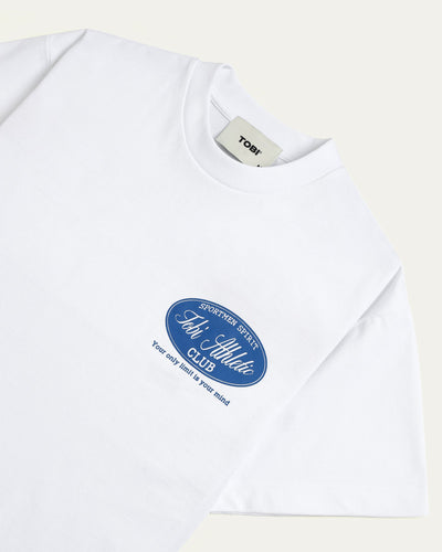 TOBI® Athletic Club T-shirt - Off White - TOBI