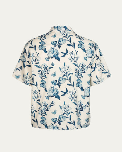Highclass Cuban Shirt - Flower - TOBI