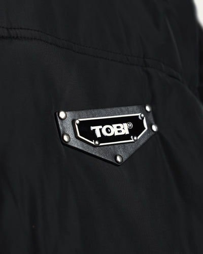 Puffer 2in 1 Vest/Jacket - Black - TOBI