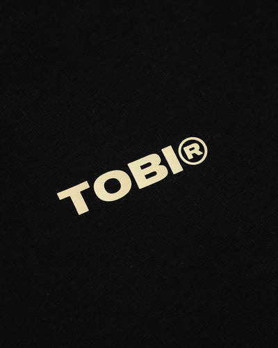 TOBI Basic Boxy T-shirt - Black - TOBI