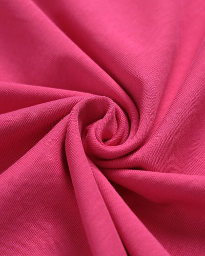 TOBI Basic Boxy T-shirt - Neon Pink - TOBI