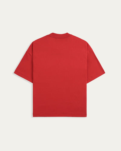 TOBI Heaven Embossed T-shirt - Red - TOBI