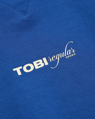 TOBI Regular Sweater - Royal Blue - TOBI