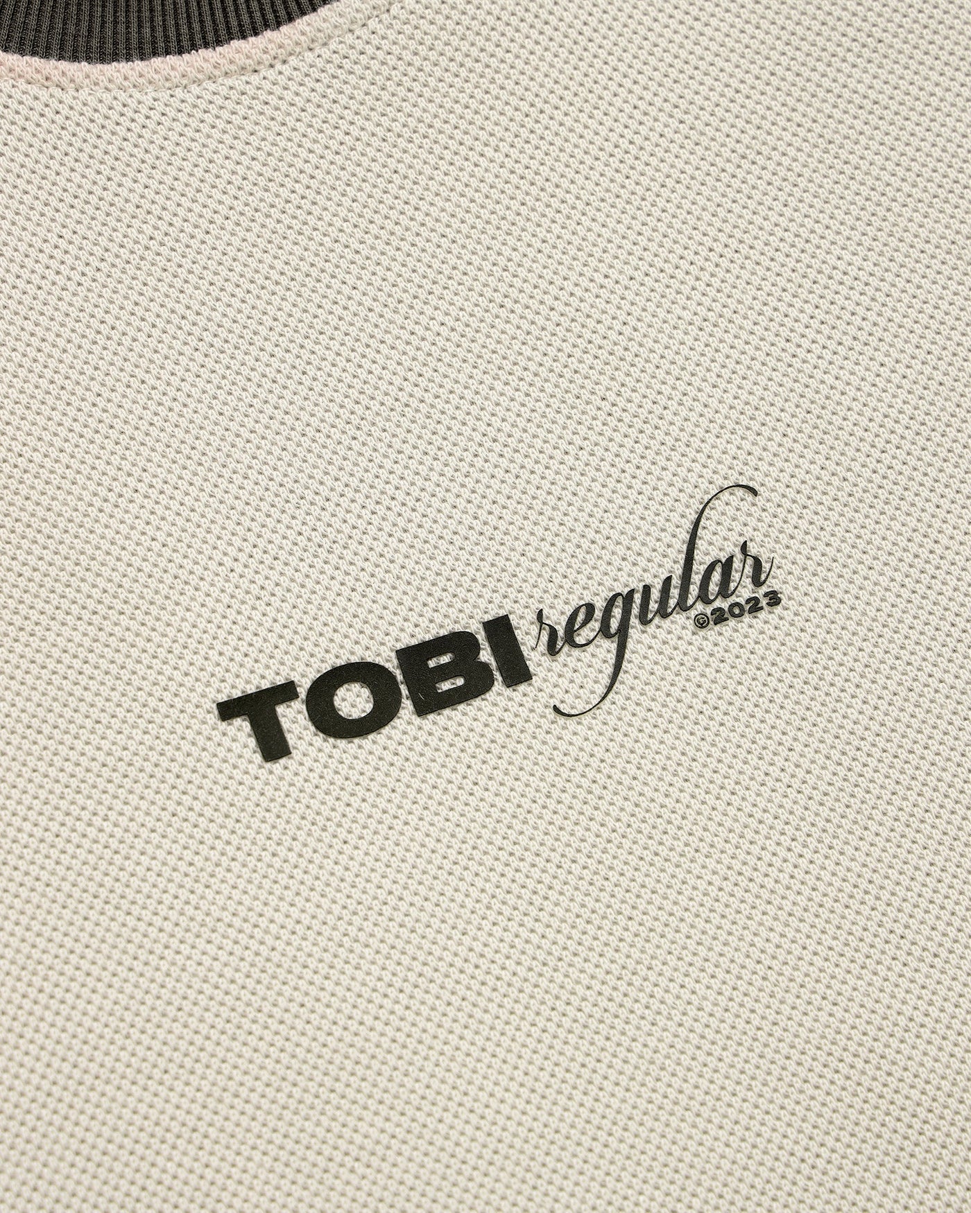 Waffle Raglan Tee - Olive - TOBI